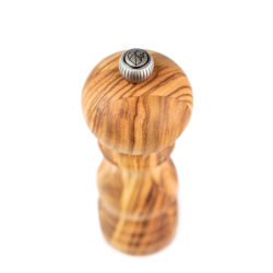 Manual Pepper Mill in Olive Wood 18cm - Paris
