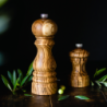 Manual Pepper Mill in Olive Wood 18cm - Paris