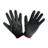 LUVA NYLON PRETO REVESTIDA LÁTEX