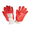 LUVA PVC VERMELHO SUPORTE ALGODÃO