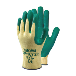 LUVA KEVLAR REVESTIMENTO NITRILO VERDE