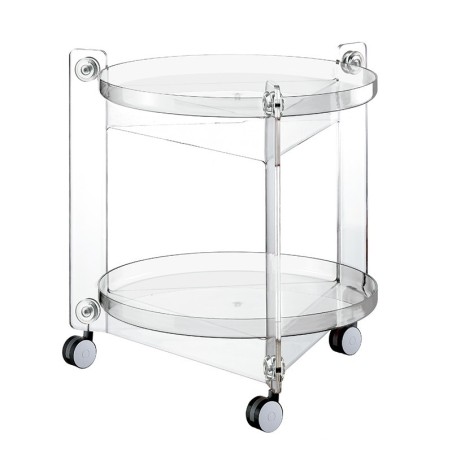 Mesa de Apoio Massoni Transparente - Home