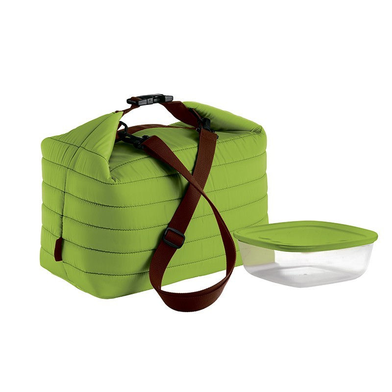 Set Saco Térmico e Recipiente L Maçã Verde - Handy