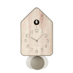 QQ Cuckoo Clock with Pendulum Taupe - HOME