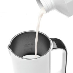 Capuchinera Eléctrica/Espumador de Leche Caliente y Fría