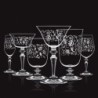 Set of 6 Glasses - Wormwood Astoria Pattern
