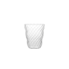 Set of 6 Tumblers Transparent - Twist