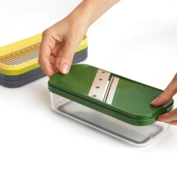 Compact 4 in 1 Grater & Slicer Multicolour - Multi-Prep