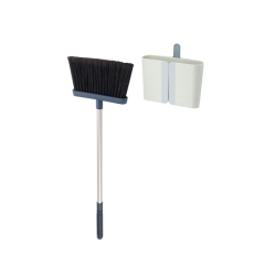 Vassoura de Fixar na Parede Azul - Cleanstore