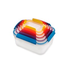 Multi-size Storage Container Sets (5Un) - Nest Lock