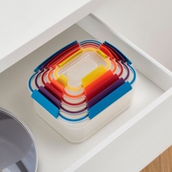 Multi-size Storage Container Sets (5Un) - Nest Lock