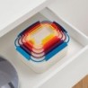 Multi-size Storage Container Sets (5Un) - Nest Lock