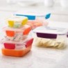 Multi-size Storage Container Sets (5Un) - Nest Lock
