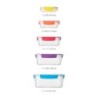 Multi-size Storage Container Sets (5Un) - Nest Lock