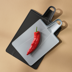 Large Folding Chopping Board Black - Chop2Pot Plus