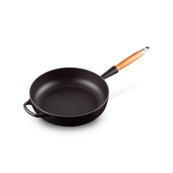 Sauté Pan with Wooden Handle Black Mate 28cm - Signature
