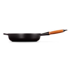 Sauté Pan with Wooden Handle Black Mate 28cm - Signature
