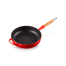 Sauté Pan with Wooden Handle Cerise 28cm - Signature