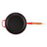 Sauté Pan with Wooden Handle Cerise 28cm - Signature