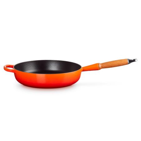 Sauté Pan with Wooden Handle Volcanic 28cm - Signature