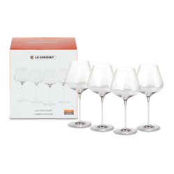 Set of 4 Red Wine Glasses