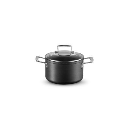 TNS Deep Casserole with Glass Lid 18cm