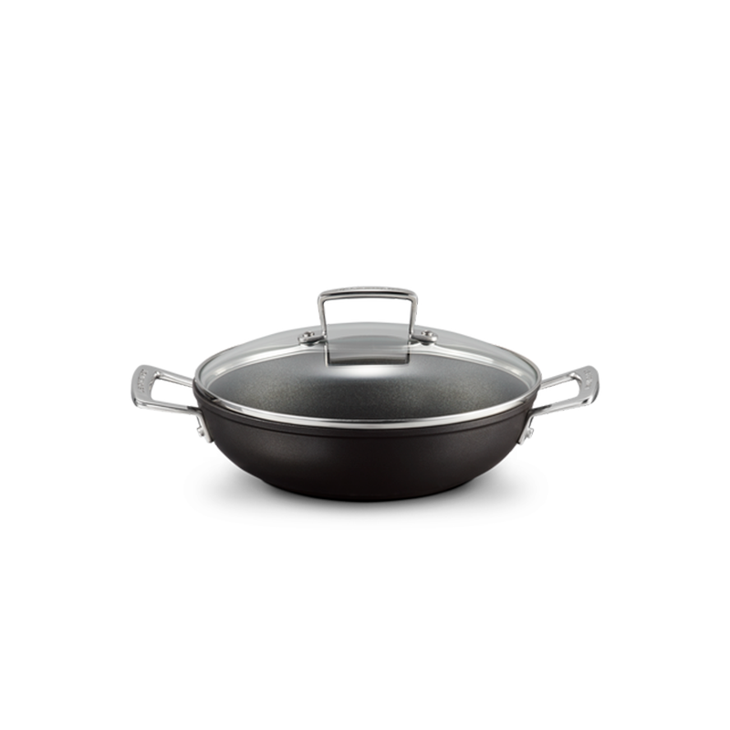 Caçarola Baixa Antiaderente com Tampa 28cm Caçarola Baixa Antiaderente com Tampa 28cm