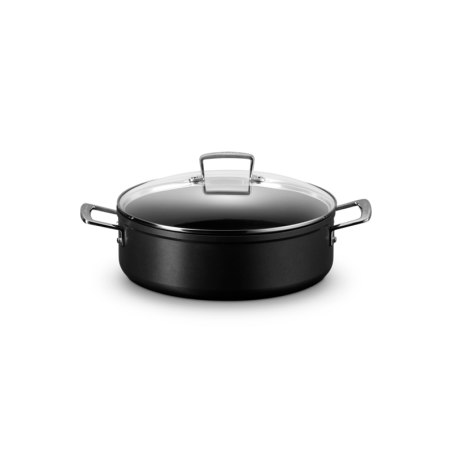 Rustidera Antiadherente con Tapa Cristal 28cm