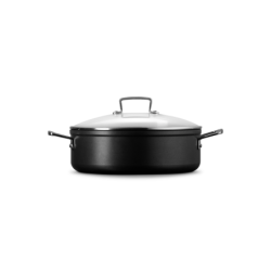 Rustidera Antiadherente con Tapa Cristal 28cm