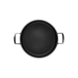 SAUTÉ COM TAMPA EM VIDRO 28CM