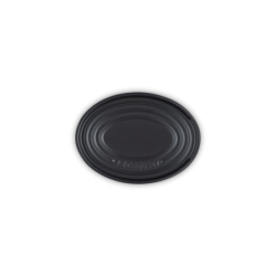 Oval Spoon Rest Satin Black