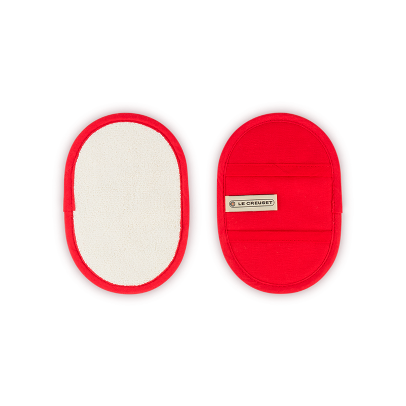 Set of 2 Fingergrip Pot Holder Cerise