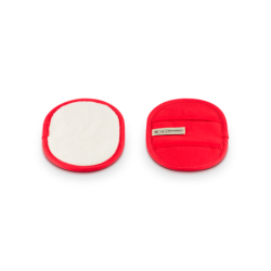 Set of 2 Fingergrip Pot Holder Cerise