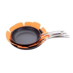 Set of 3 Frying Pan Protectors Volcanic