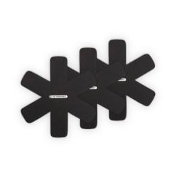 Set de 3 Protetores de Frigideiras Preto
