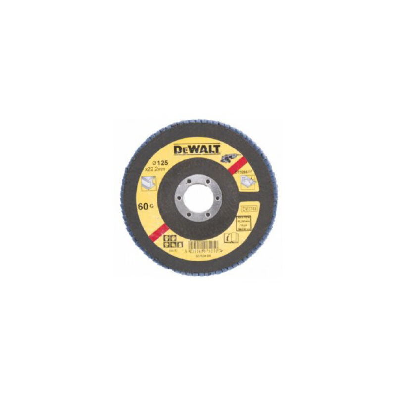 10 DeWalt Flap Disc Angled 125xG60