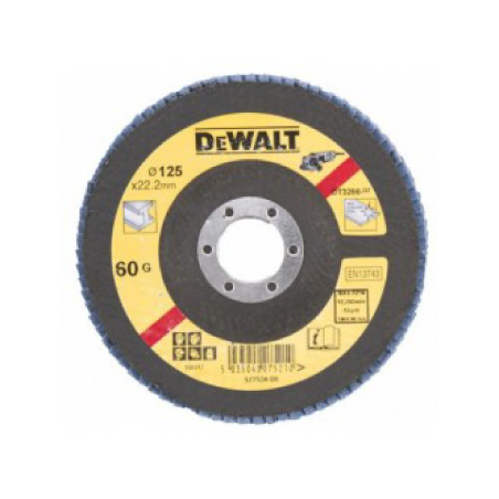 10 DeWalt Flap Disc Angled 125xG60