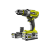 Taladro Percutor de 18V (5,0 + 2,0 Ah) Ryobi