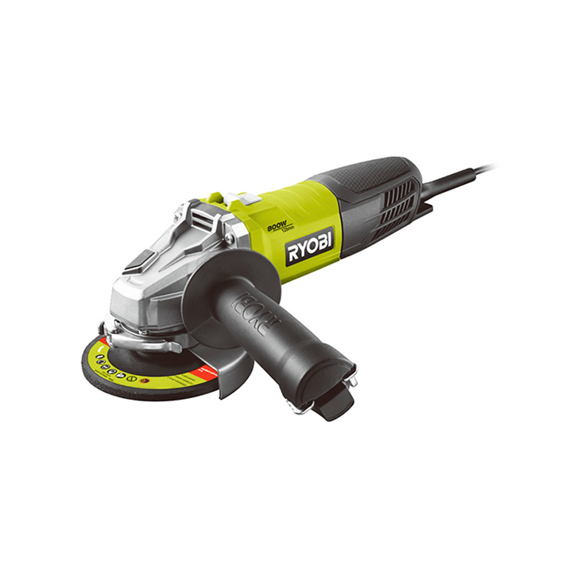 RYOBI Corder Angle Grinder 125  mm - 800 W