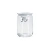 Frasco com Tampa Hermética Branco 900ml - Gianni a little man holding on tight