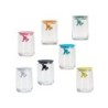 Frasco com Tampa Hermética Branco 900ml - Gianni a little man holding on tight