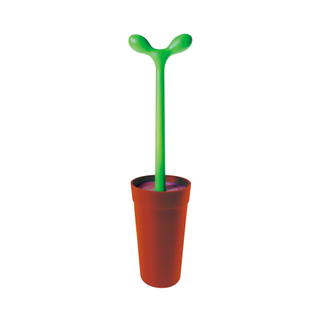 Toilet Brush Brown - Merdolino