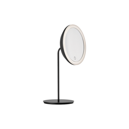 Espelho de Mesa com Aumento 5x Preto