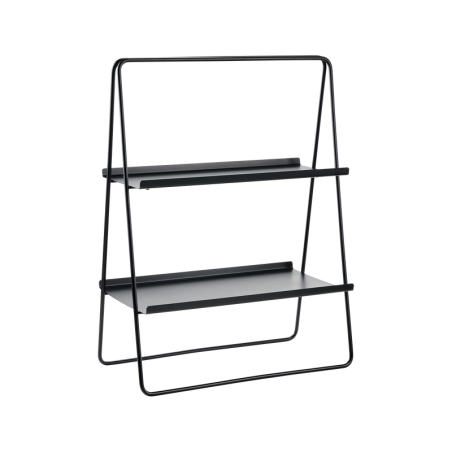 Shelving Unit 75cm Black - A-Table