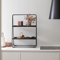 Estantería 75cm Negro - A-Table