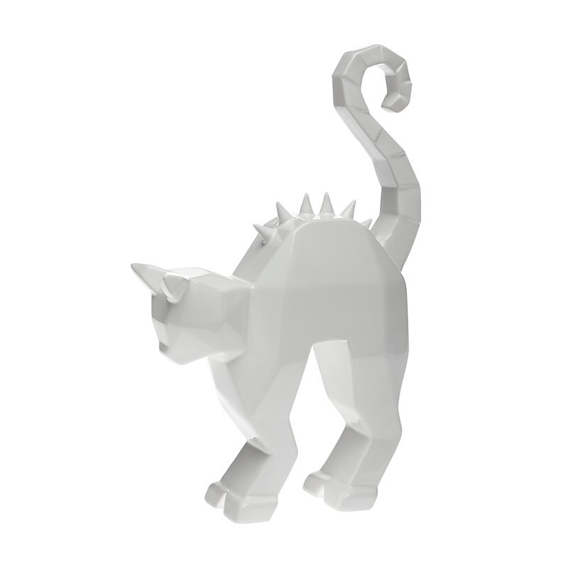 Creepy Cat Statue - Spikes