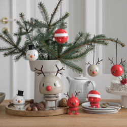 Snowman Small White