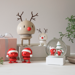 Reindeer Bumble Small White