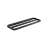 Double Towel Rail 44x12cm Black - Rim
