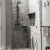 Double Towel Rail 44x12cm Black - Rim